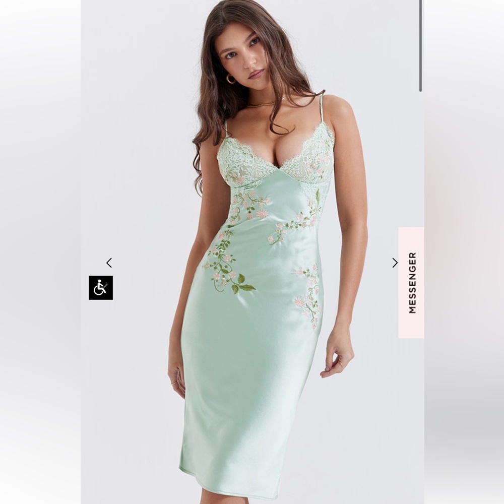 House of cb Fallon slip dress